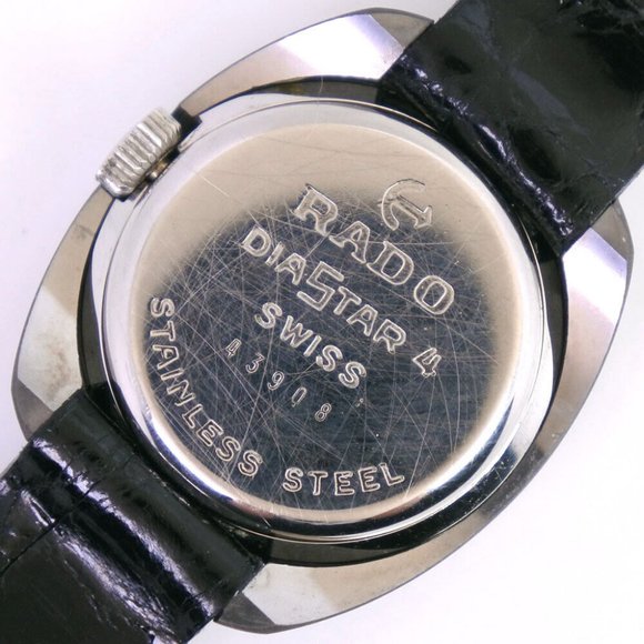 RADO cal.1677 DIATAR Watches Stainless Steel/leather Hand Winding Women Si... - Picture 4 of 10